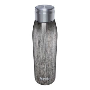 Tervis Stainless Steel Slim Water Bottle 17 oz. in Gray Wood Grain
